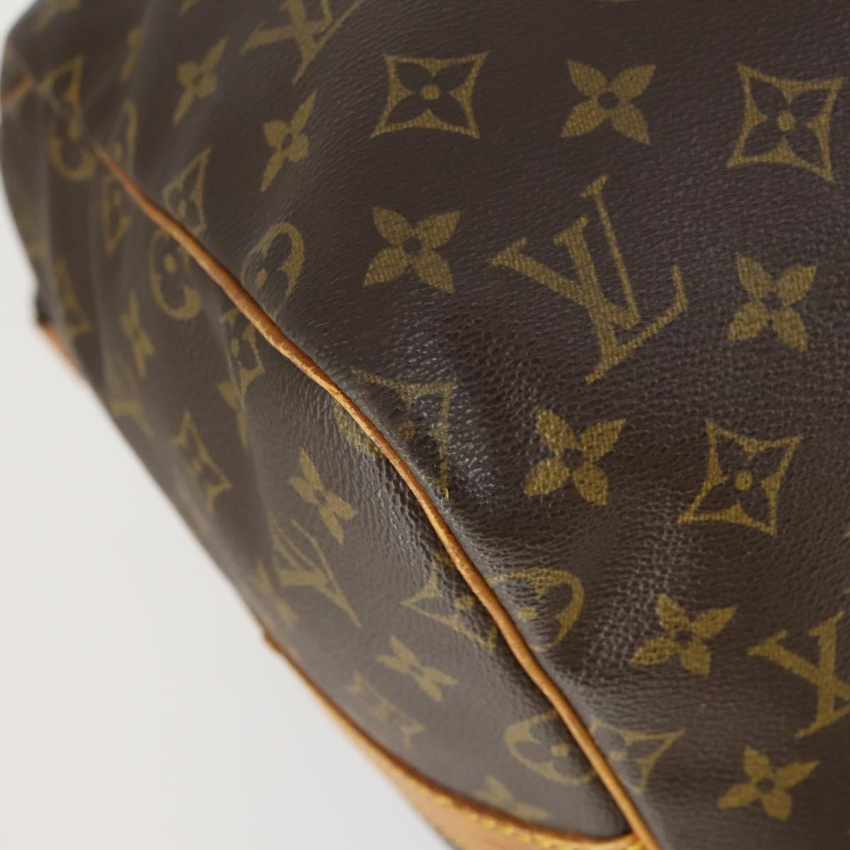 LOUIS VUITTON Monogram Keepall Bandouliere 55 Boston Bag M41414 LV Auth bs33008
