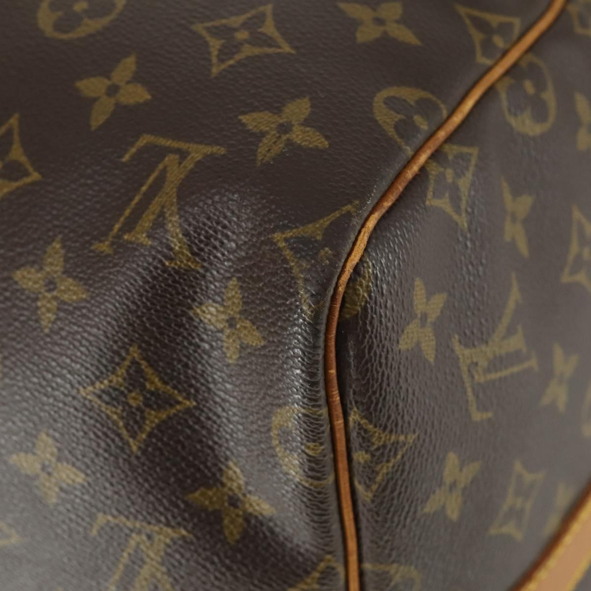 LOUIS VUITTON Monogram Keepall Bandouliere 55 Boston Bag M41414 LV Auth bs33008