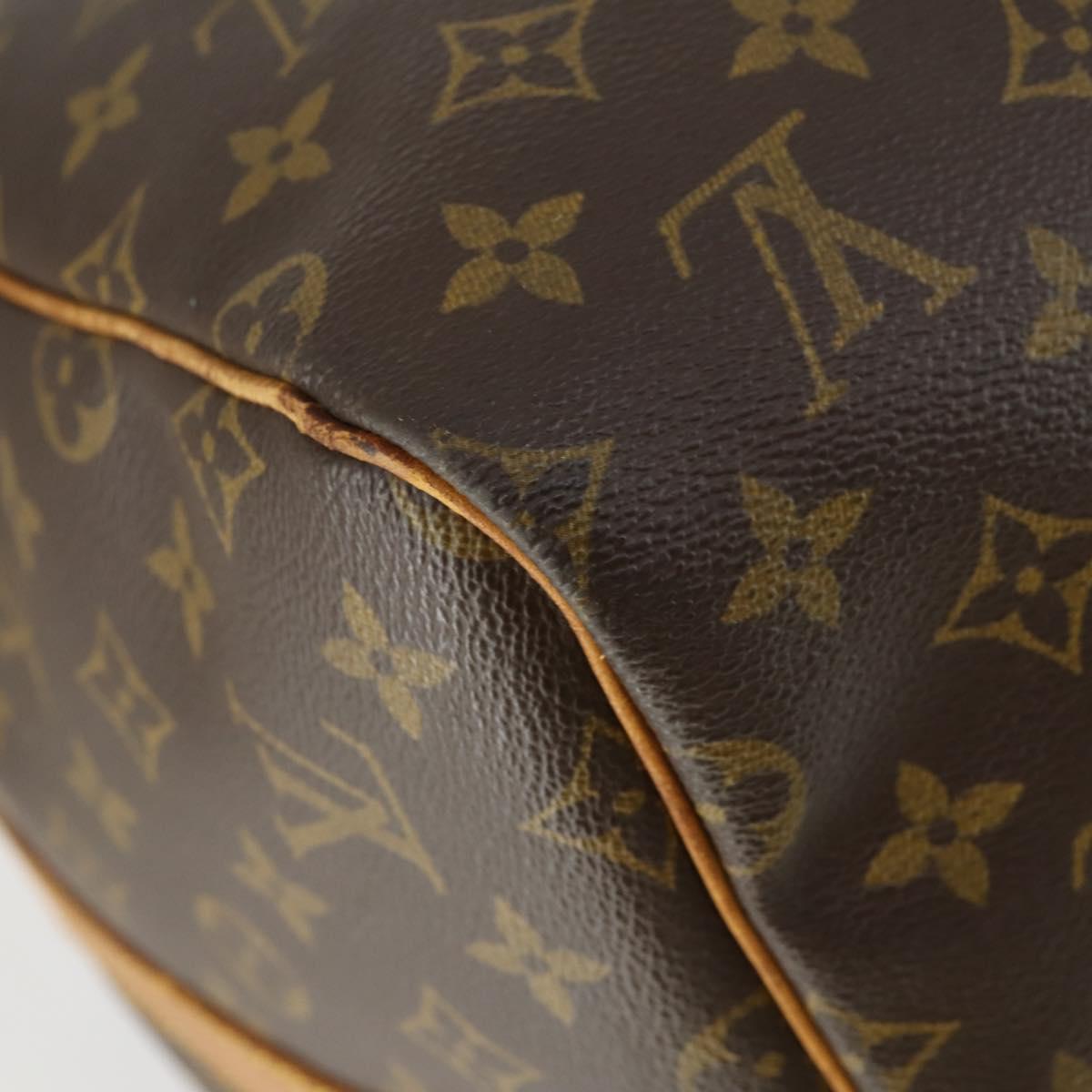 LOUIS VUITTON Monogram Keepall Bandouliere 55 Boston Bag M41414 LV Auth bs33008