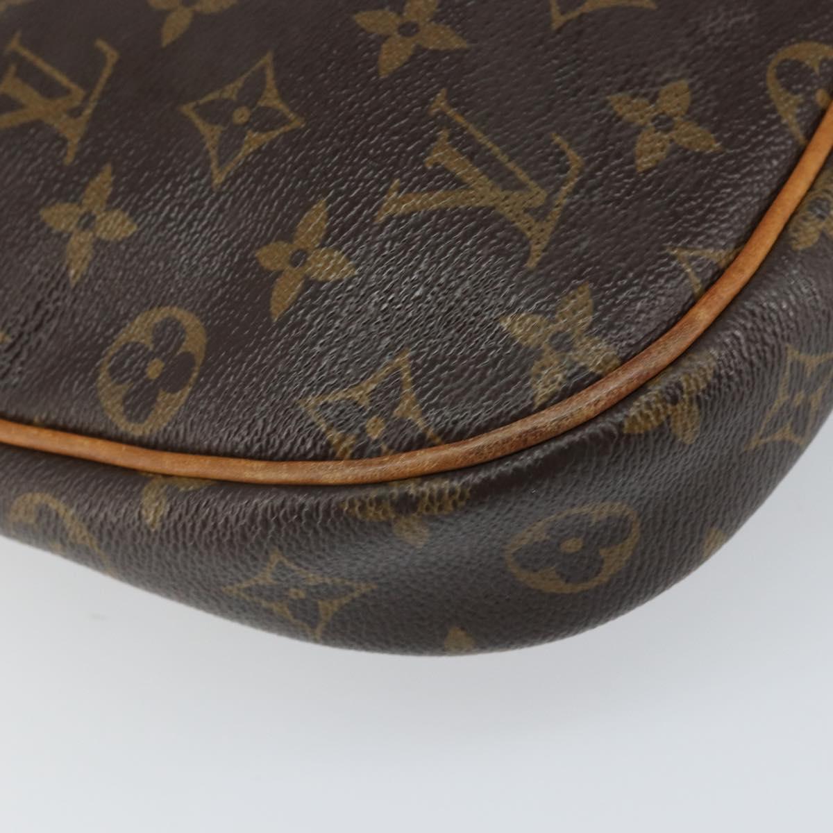 LOUIS VUITTON Monogram Odeon PM Shoulder Bag M56390 LV Auth bs33011