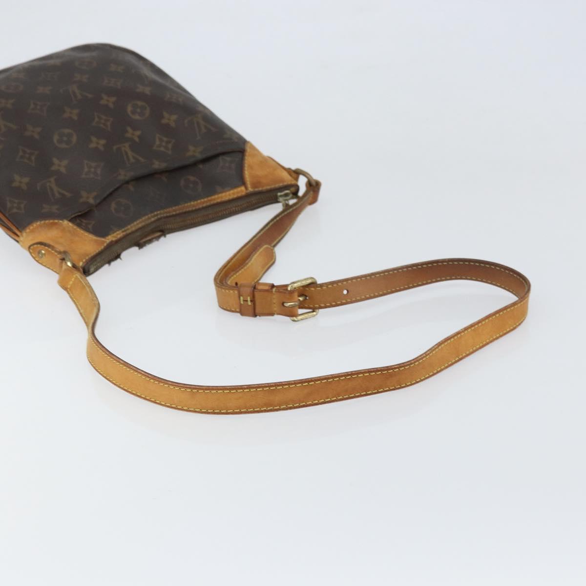 LOUIS VUITTON Monogram Odeon PM Shoulder Bag M56390 LV Auth bs33011
