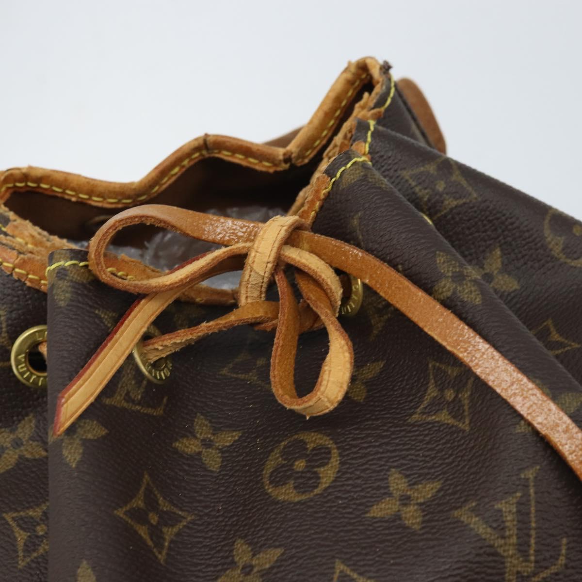 LOUIS VUITTON Monogram Montsouris MM Backpack M51136 LV Auth bs33016