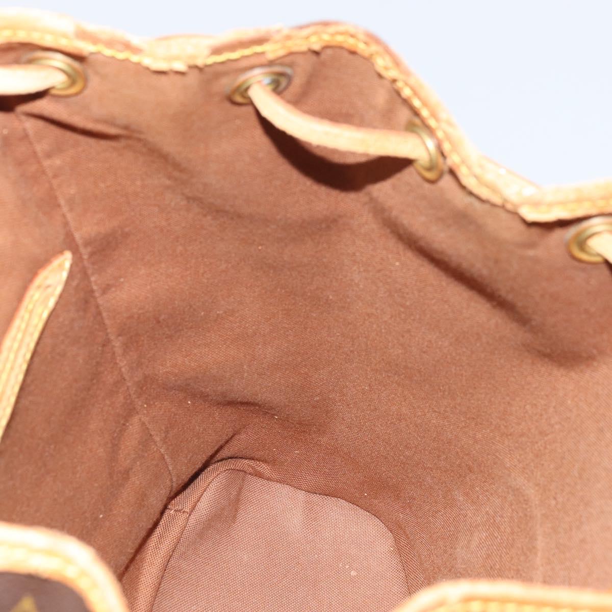 LOUIS VUITTON Monogram Montsouris MM Backpack M51136 LV Auth bs33016