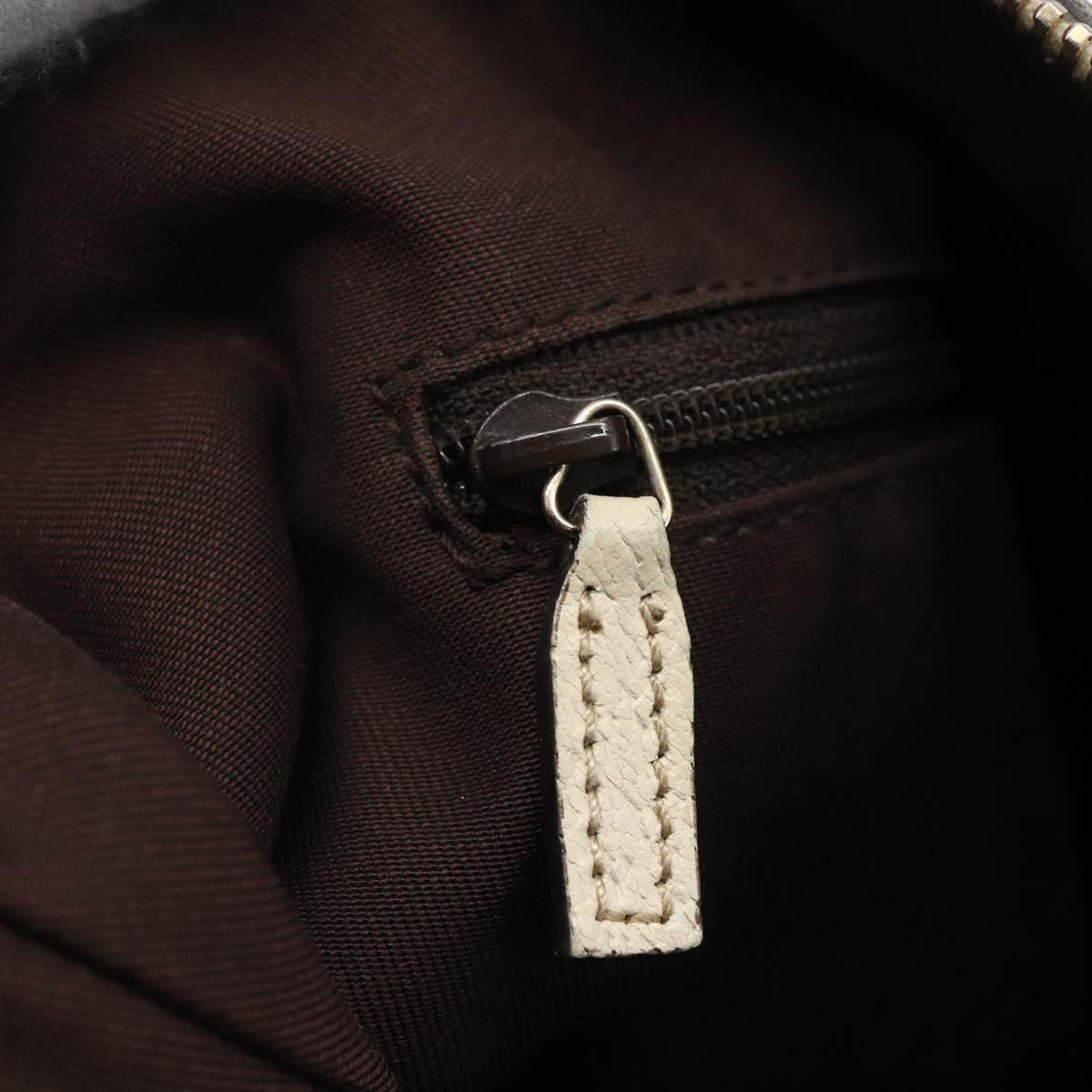 GUCCI GG Canvas Tote Bag Beige Gold 141470 Auth bs33022