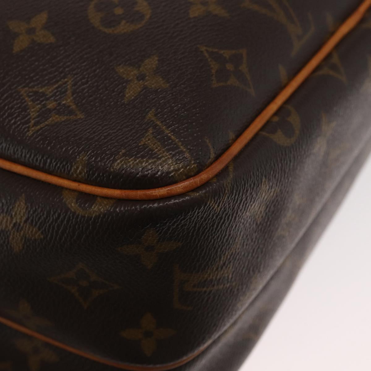 LOUIS VUITTON Monogram Reporter PM Shoulder Bag M45254 LV Auth bs33029