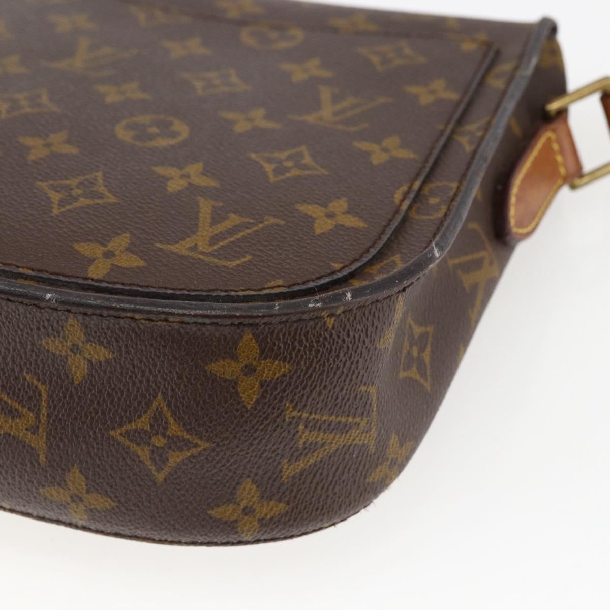 LOUIS VUITTON Monogram Saint Cloud GM Shoulder Bag M51242 LV Auth bs33032