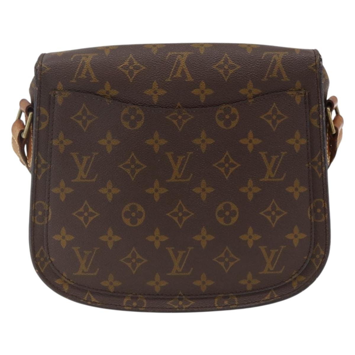 LOUIS VUITTON Monogram Saint Cloud GM Shoulder Bag M51242 LV Auth bs33032