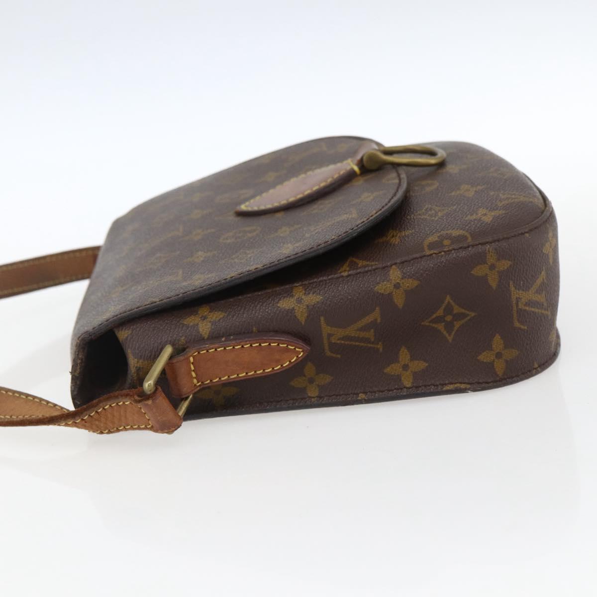 LOUIS VUITTON Monogram Saint Cloud GM Shoulder Bag M51242 LV Auth bs33032