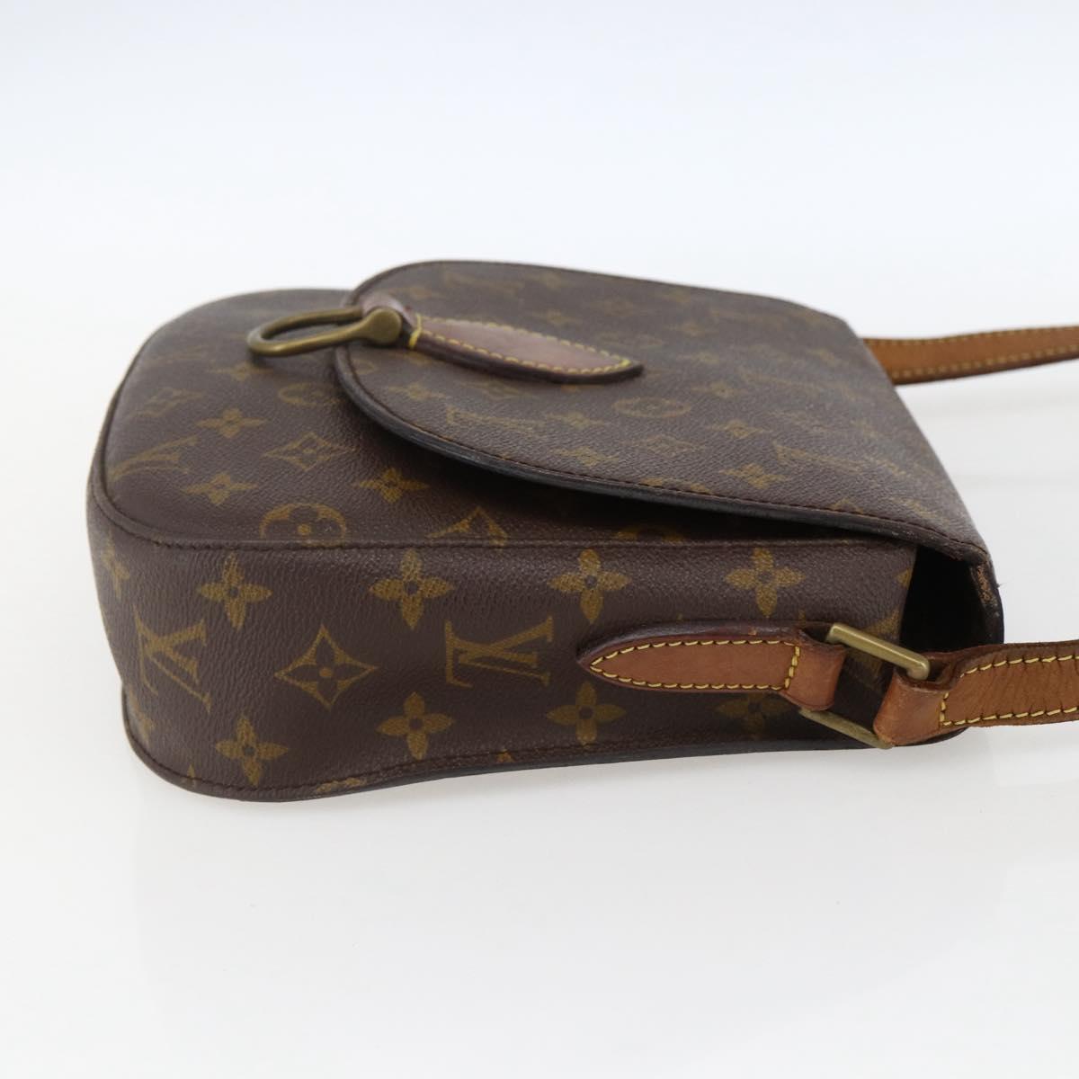 LOUIS VUITTON Monogram Saint Cloud GM Shoulder Bag M51242 LV Auth bs33032
