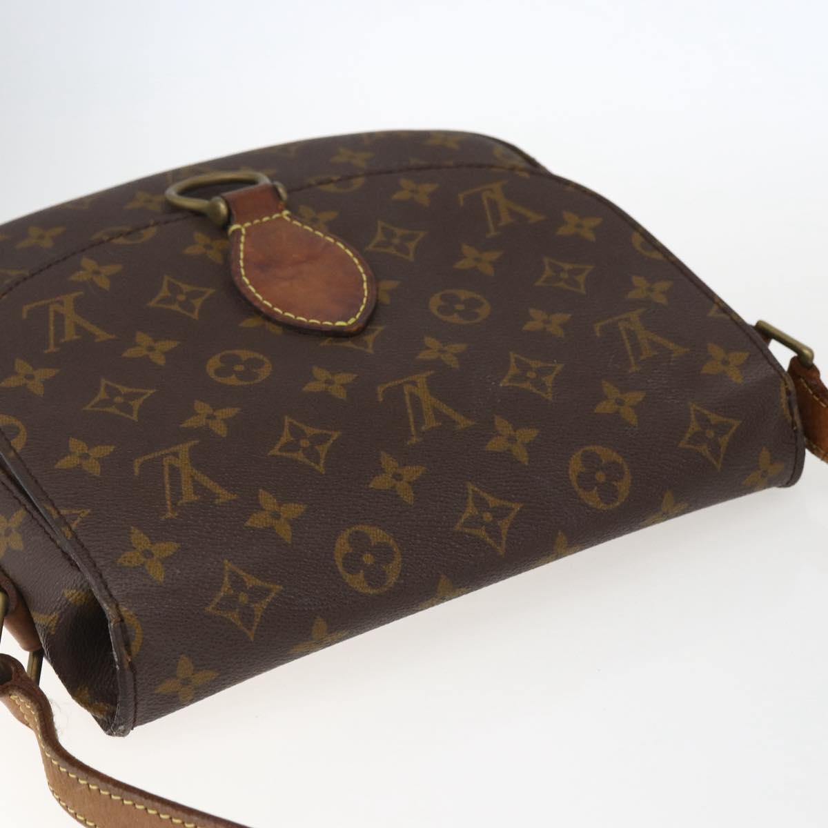 LOUIS VUITTON Monogram Saint Cloud GM Shoulder Bag M51242 LV Auth bs33032