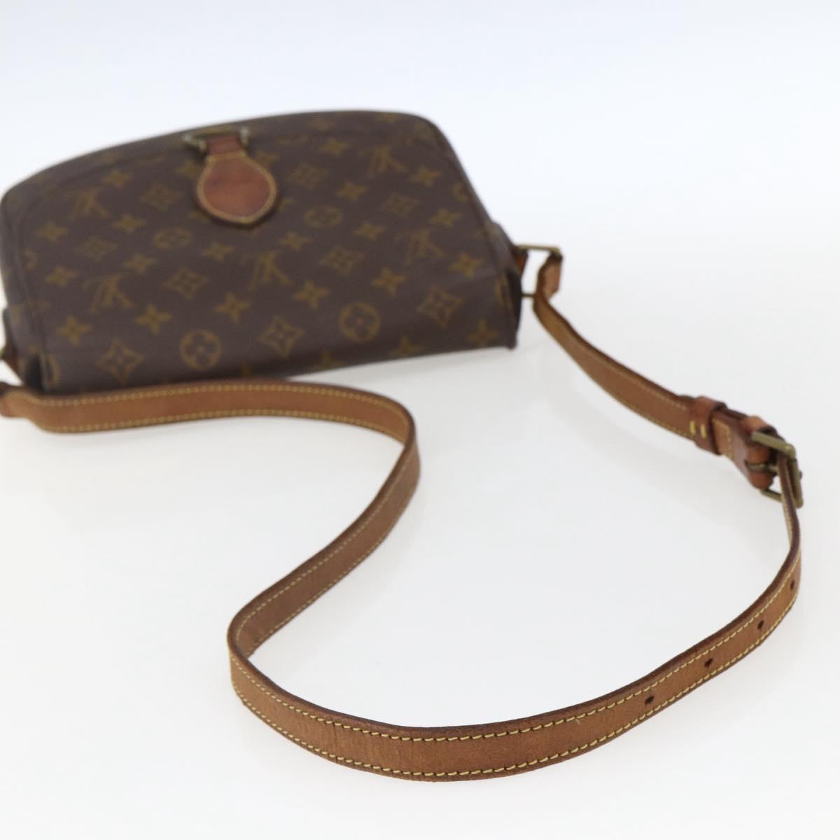 LOUIS VUITTON Monogram Saint Cloud GM Shoulder Bag M51242 LV Auth bs33032