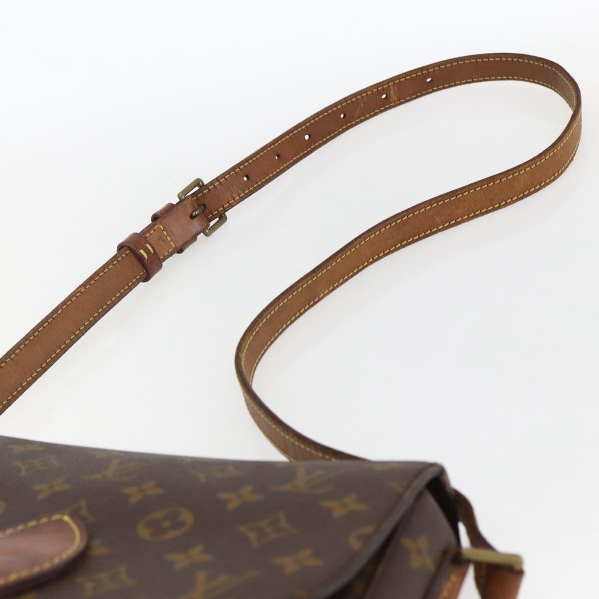 LOUIS VUITTON Monogram Saint Cloud GM Shoulder Bag M51242 LV Auth bs33032