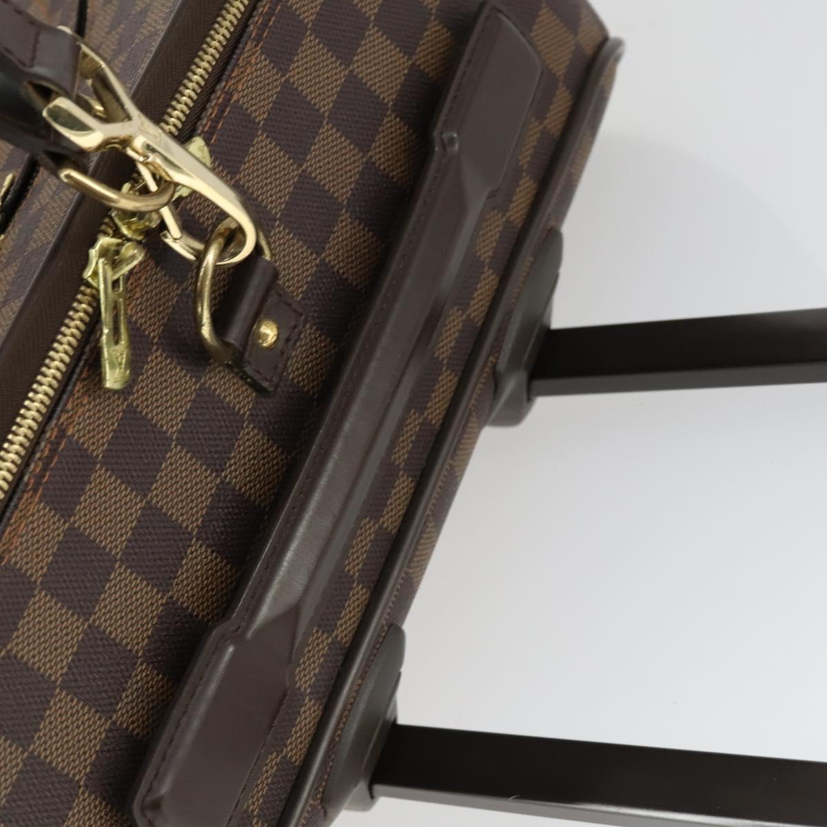 LOUIS VUITTON Damier Ebene Pegas 55 suitcase N23294 LV Auth bs33034