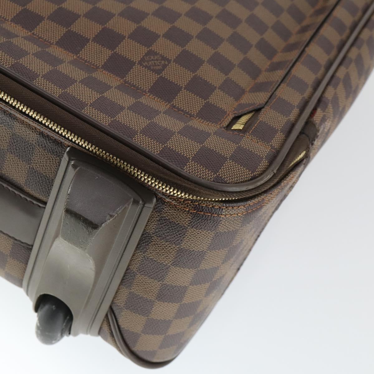 LOUIS VUITTON Damier Ebene Pegas 55 suitcase N23294 LV Auth bs33034
