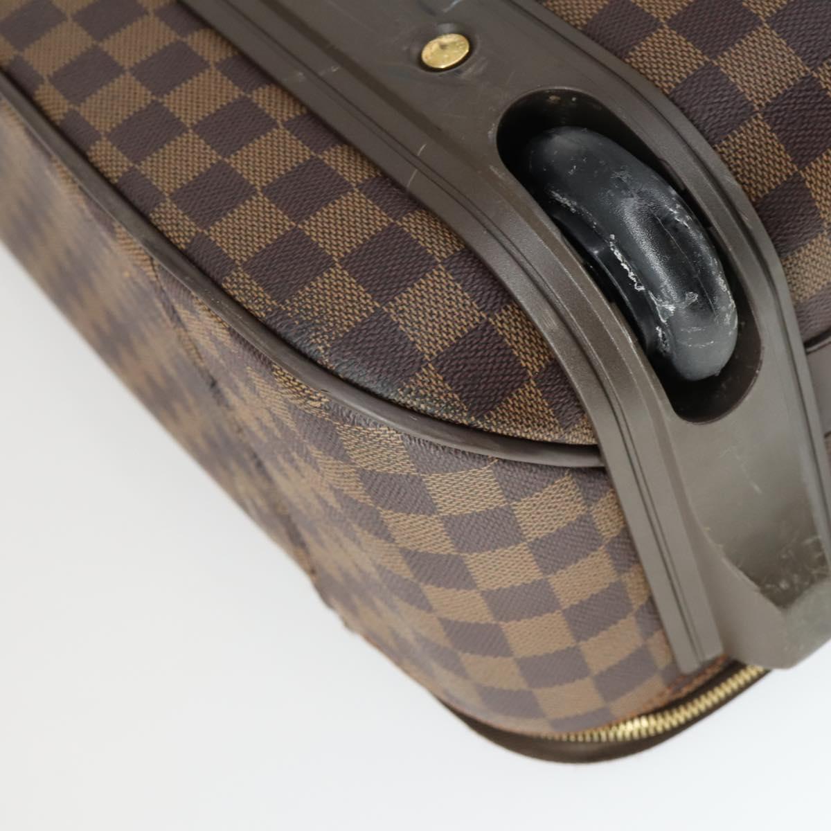 LOUIS VUITTON Damier Ebene Pegas 55 suitcase N23294 LV Auth bs33034