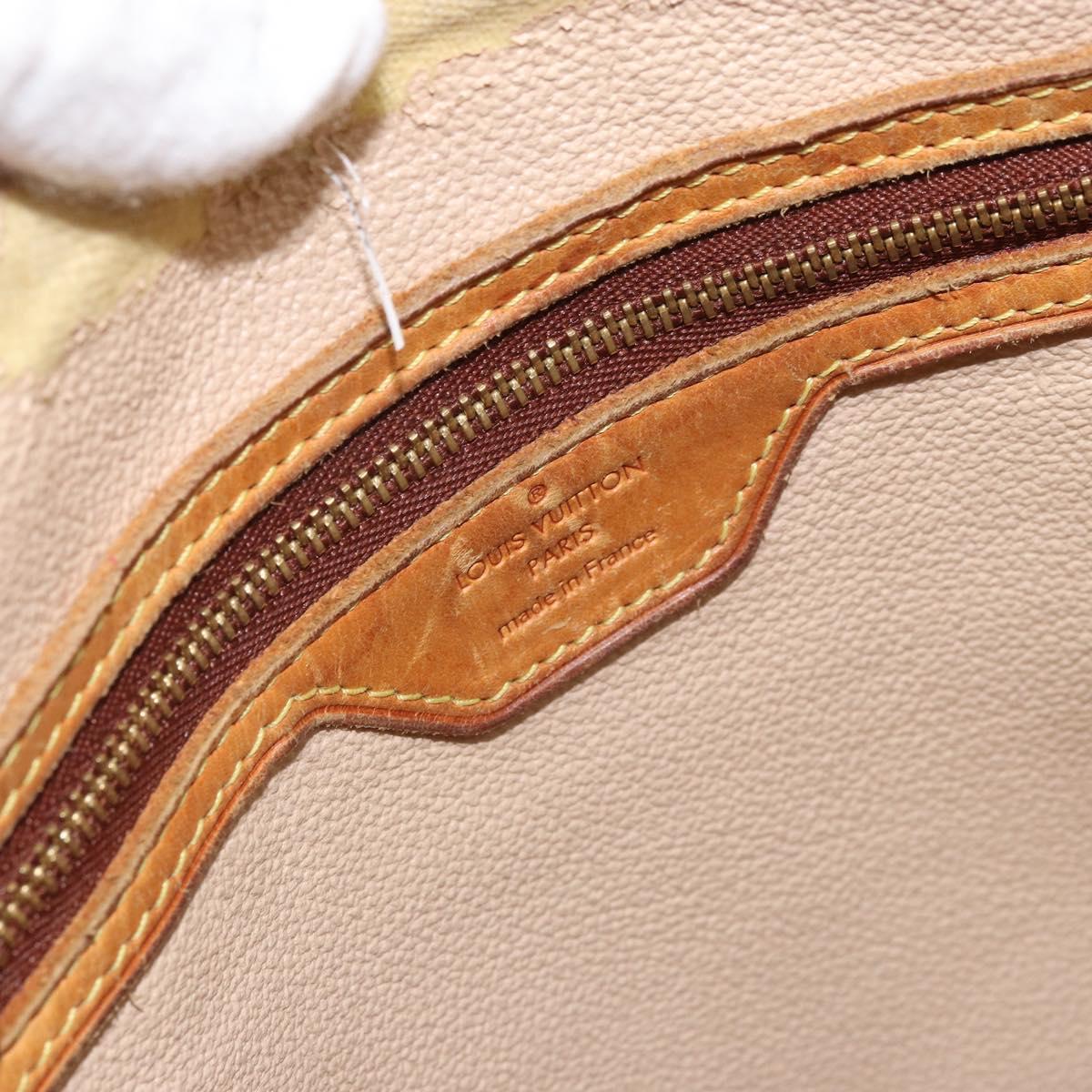 LOUIS VUITTON Monogram Bucket GM Shoulder Bag M42236 LV Auth bs33062
