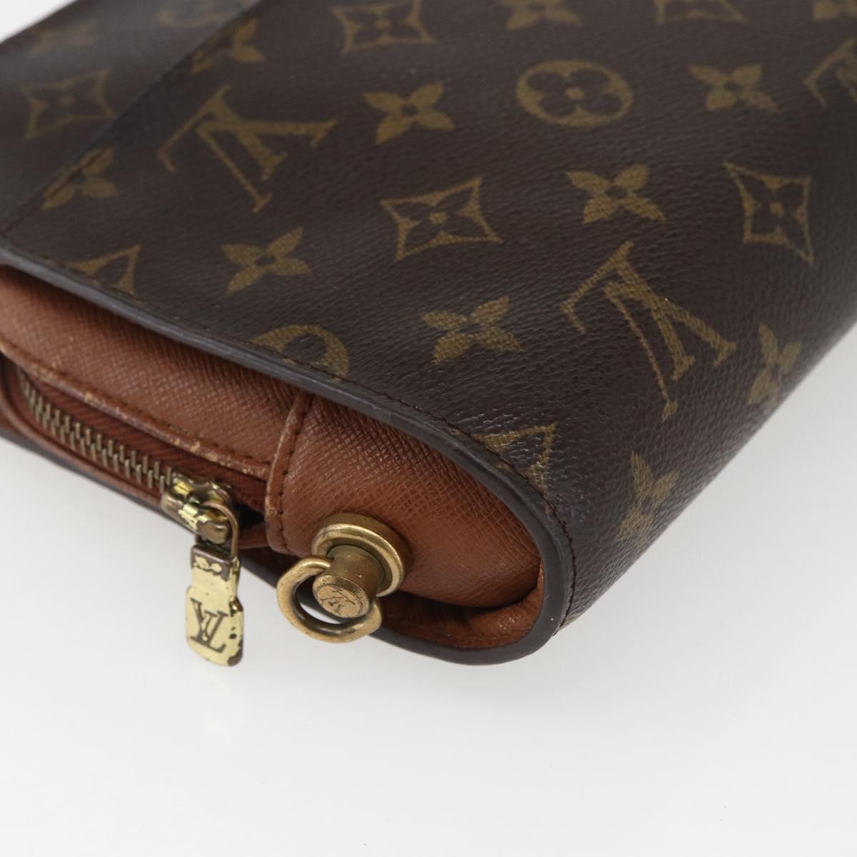 LOUIS VUITTON Monogram Orsay Clutch Bag M51790 LV Auth bs33090