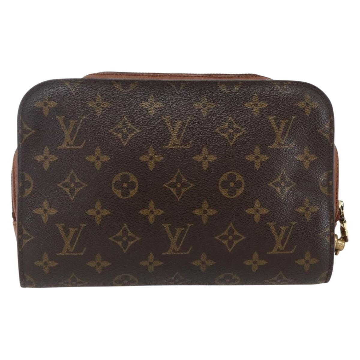 LOUIS VUITTON Monogram Orsay Clutch Bag M51790 LV Auth bs33090