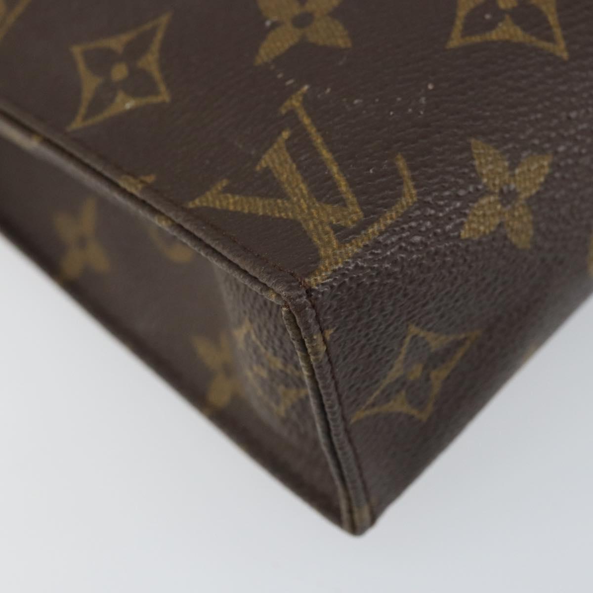 LOUIS VUITTON Monogram Poche Toilette 19 Pouch M47544 LV Auth bs33091