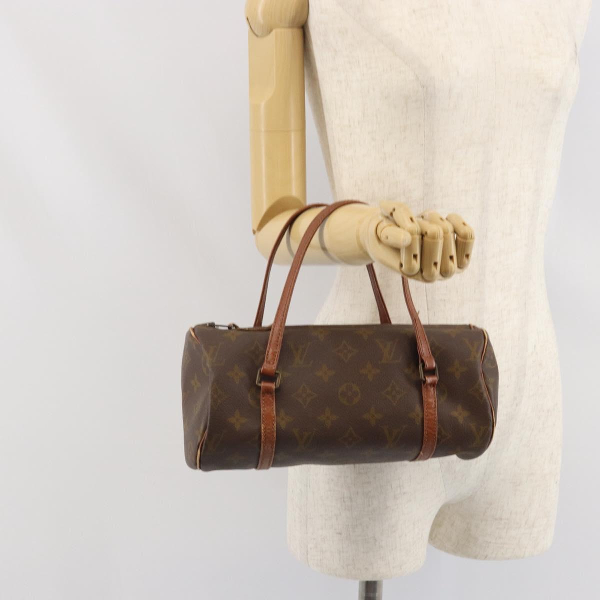 LOUIS VUITTON Monogram Papillon 26 Hand Bag Vintage M51386 LV Auth bs33094