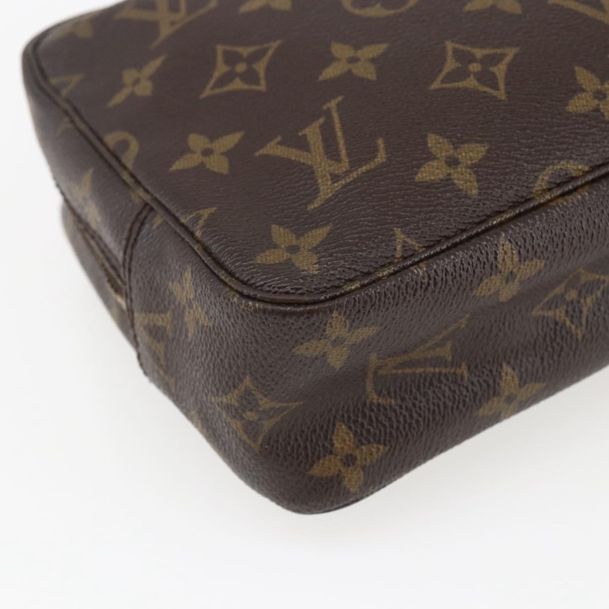 LOUIS VUITTON Monogram Trousse Toilette 23 Clutch Bag M47524 LV Auth bs33095