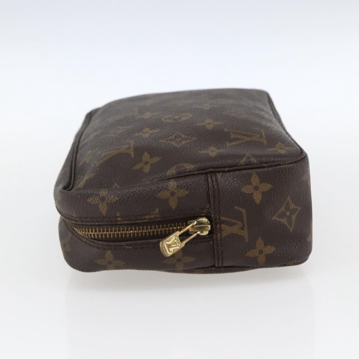 LOUIS VUITTON Monogram Trousse Toilette 23 Clutch Bag M47524 LV Auth bs33095