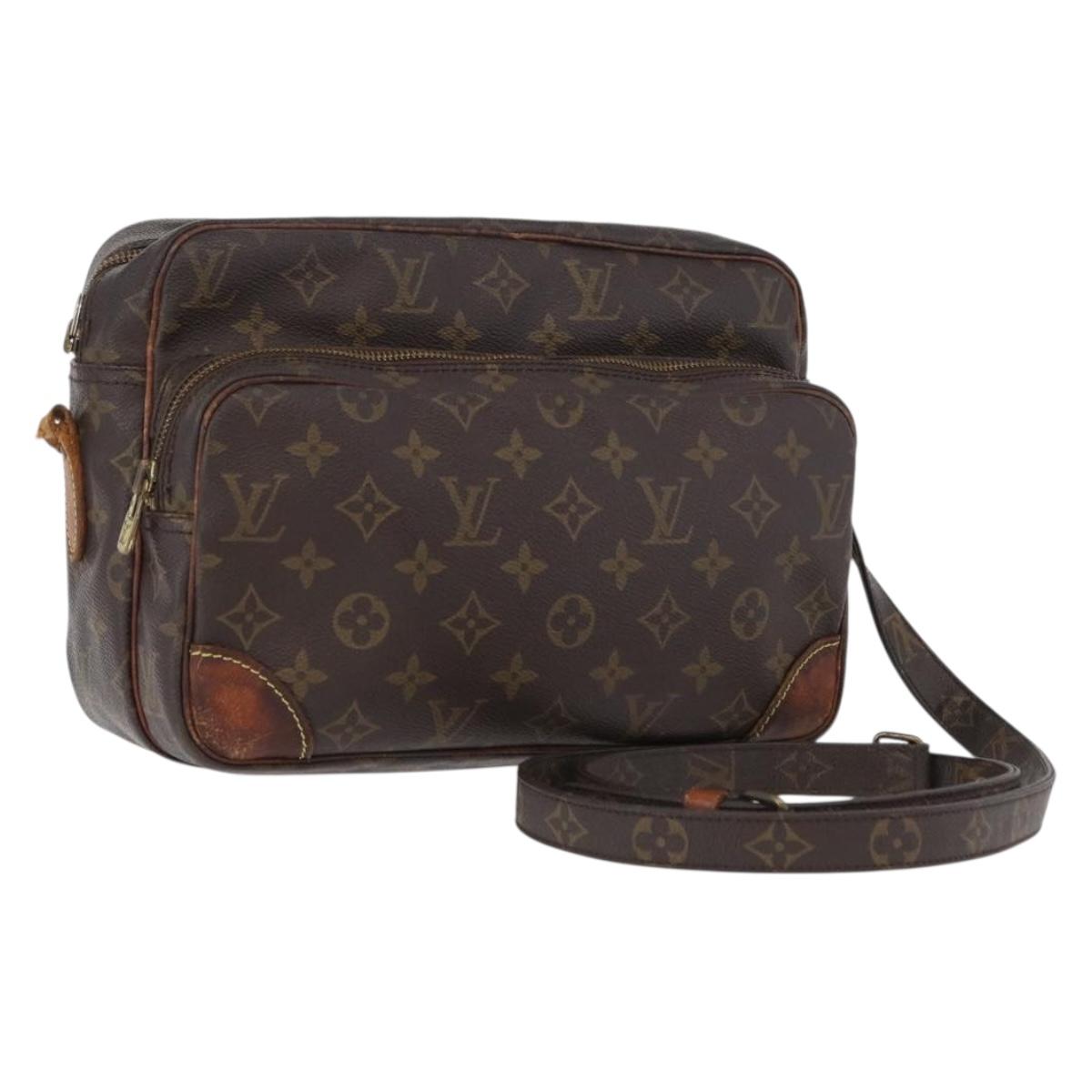 LOUIS VUITTON Monogram Nile Shoulder Bag M45244 LV Auth bs33097