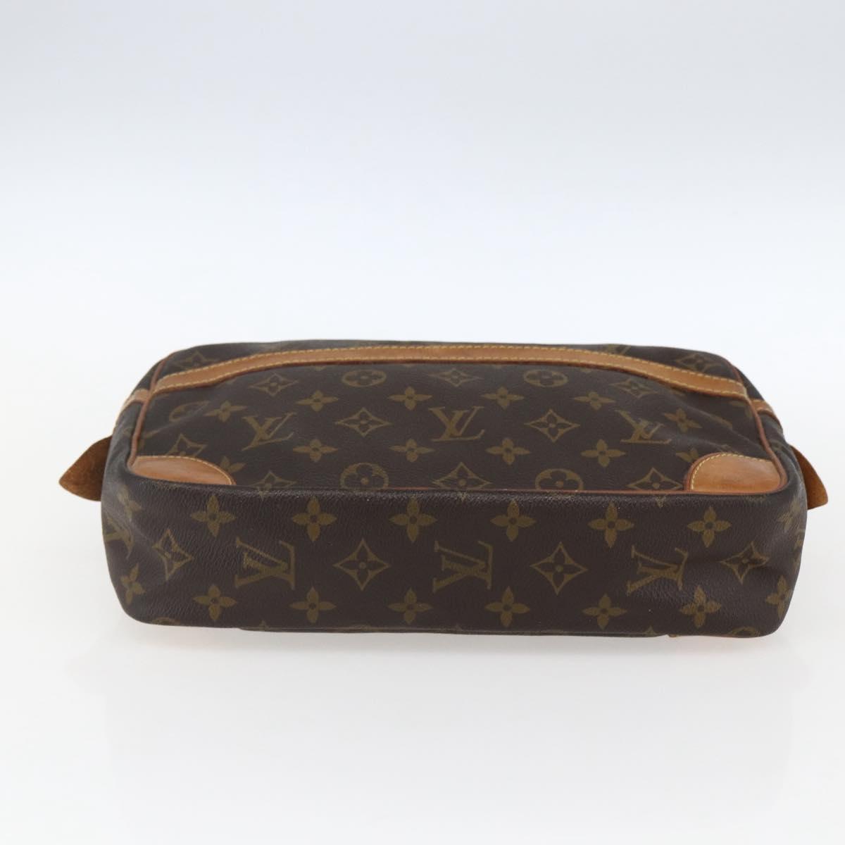 LOUIS VUITTON Monogram Compiegne 28 Clutch Bag M51845 LV Auth bs33098