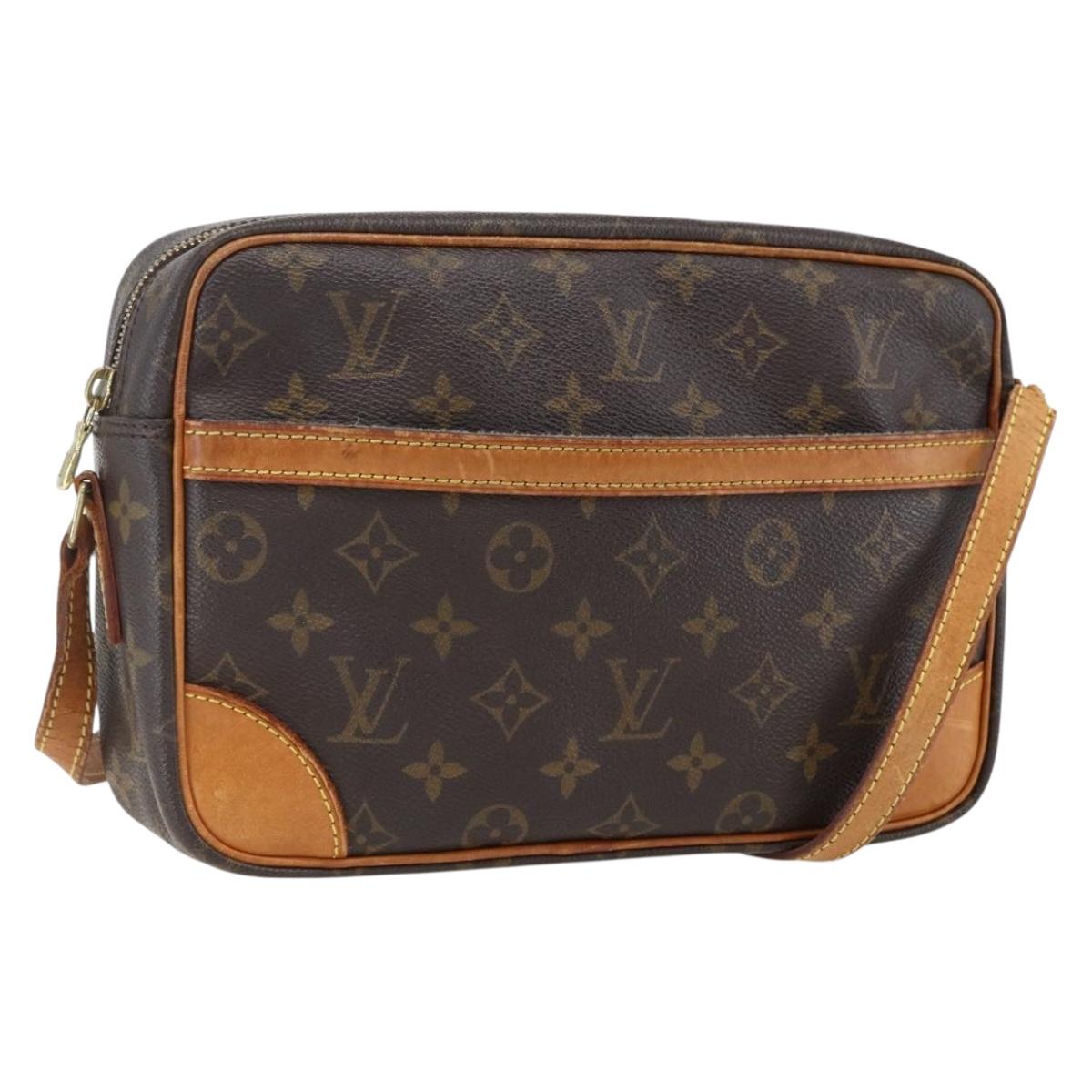 LOUIS VUITTON Monogram Trocadero 27 Shoulder Bag M51274 LV Auth bs33099