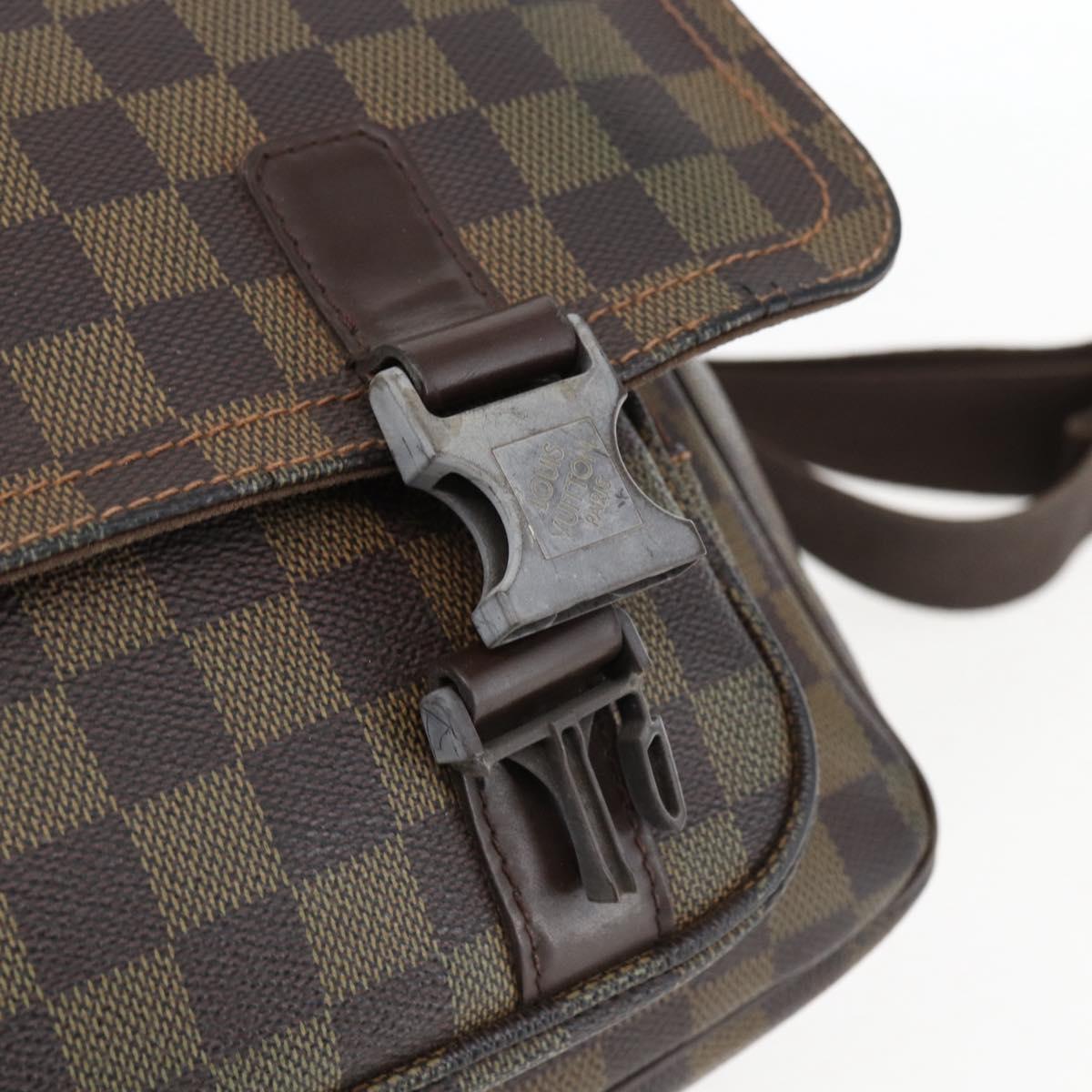 LOUIS VUITTON Damier Ebene Messenger Melwil Shoulder Bag N51125 LV Auth bs33101