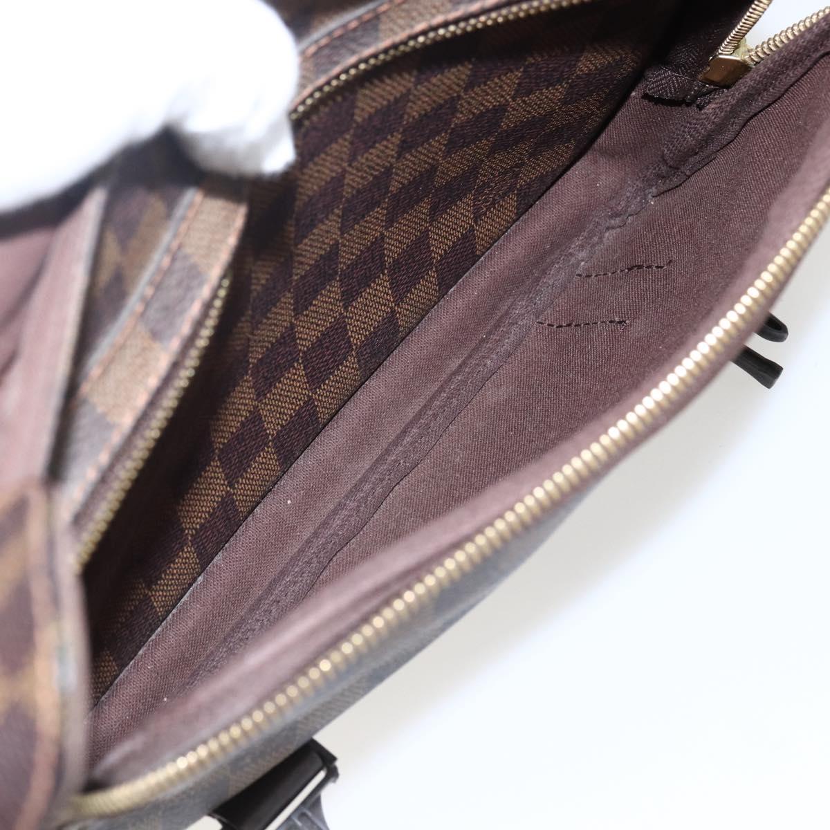 LOUIS VUITTON Damier Ebene Messenger Melwil Shoulder Bag N51125 LV Auth bs33101