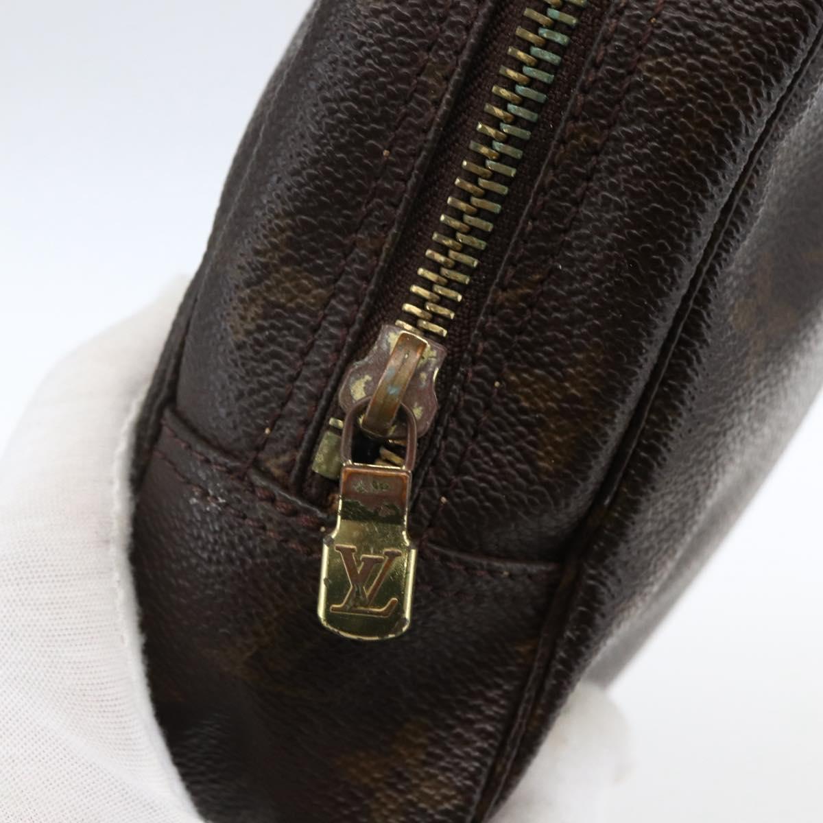 LOUIS VUITTON Monogram Trousse Toilette 23 Clutch Bag M47524 LV Auth bs33129