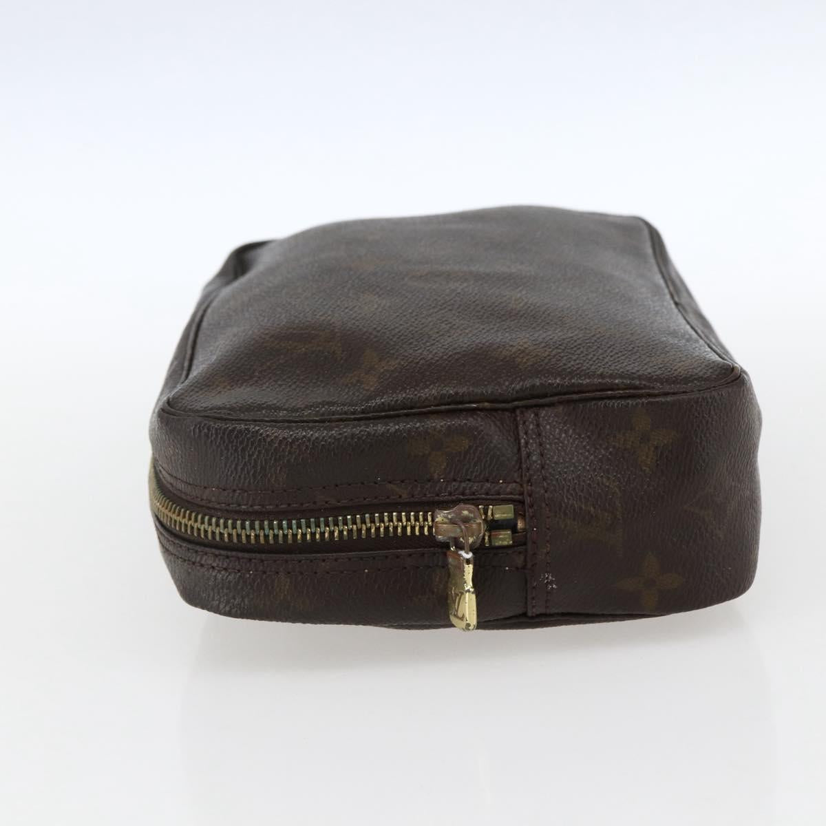 LOUIS VUITTON Monogram Trousse Toilette 23 Clutch Bag M47524 LV Auth bs33129