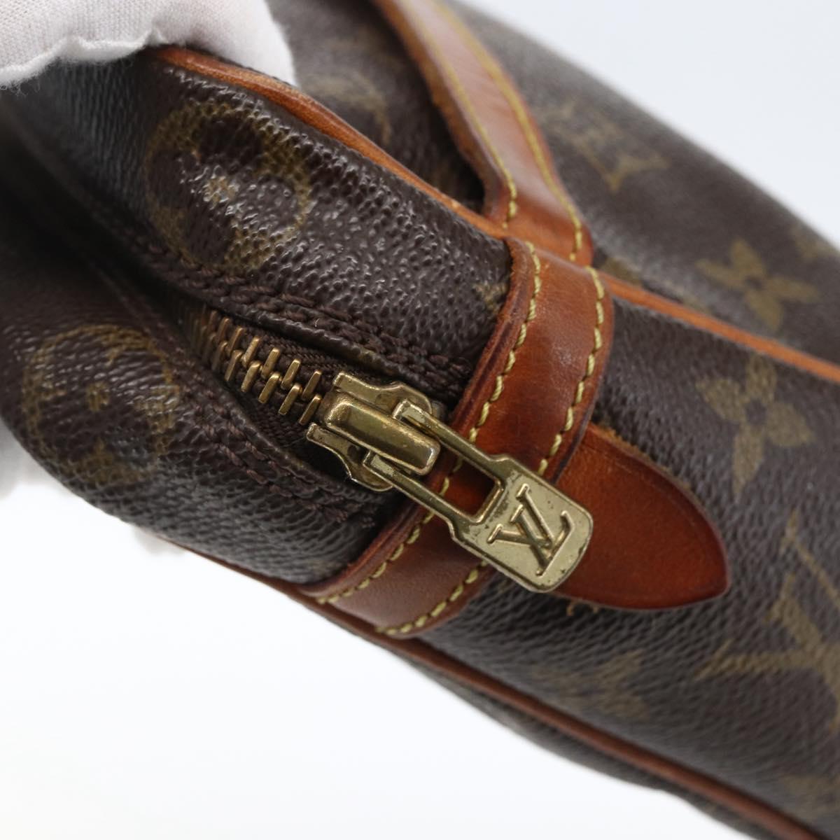 LOUIS VUITTON Monogram Compiegne 23 Clutch Bag M51847 LV Auth bs33130
