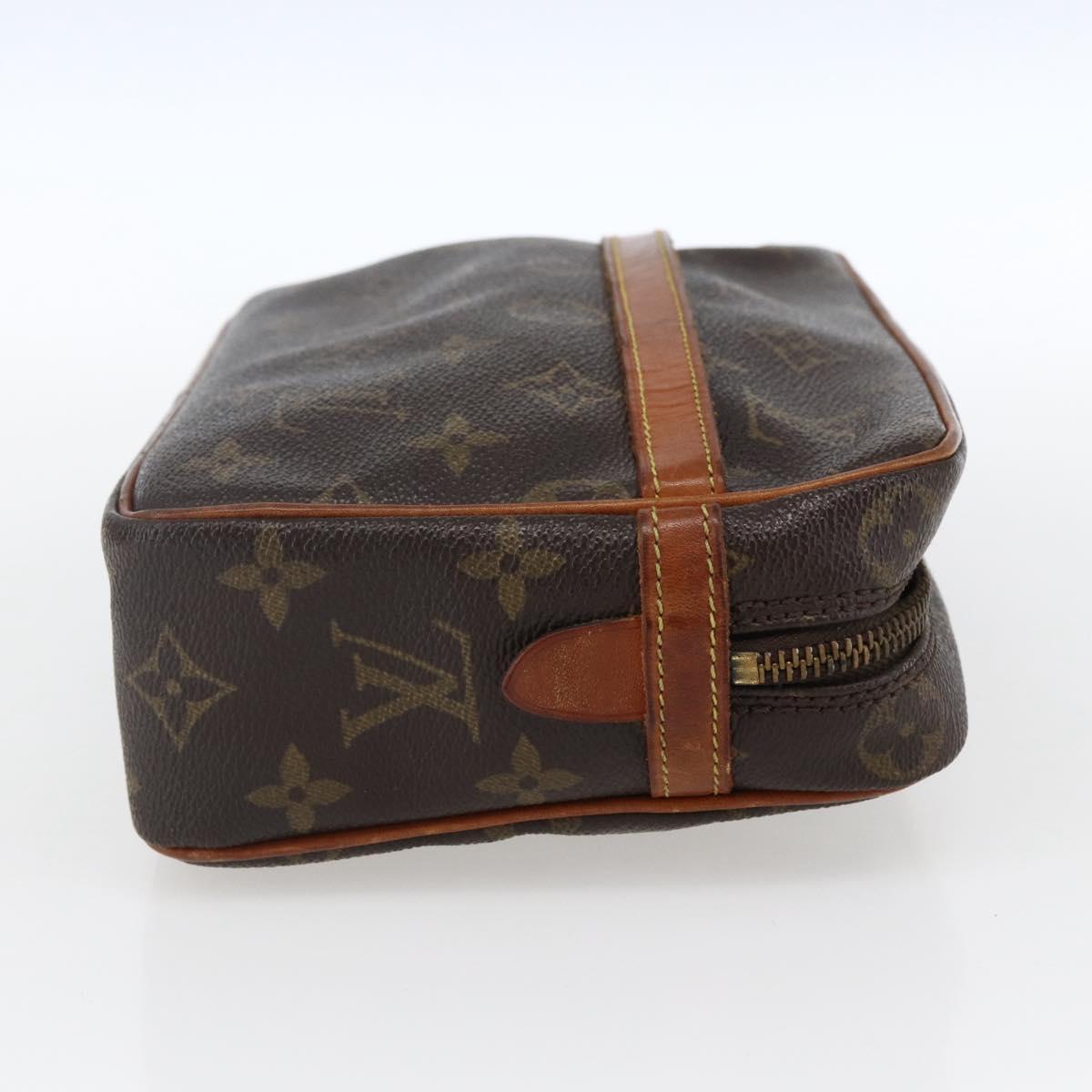 LOUIS VUITTON Monogram Compiegne 23 Clutch Bag M51847 LV Auth bs33130