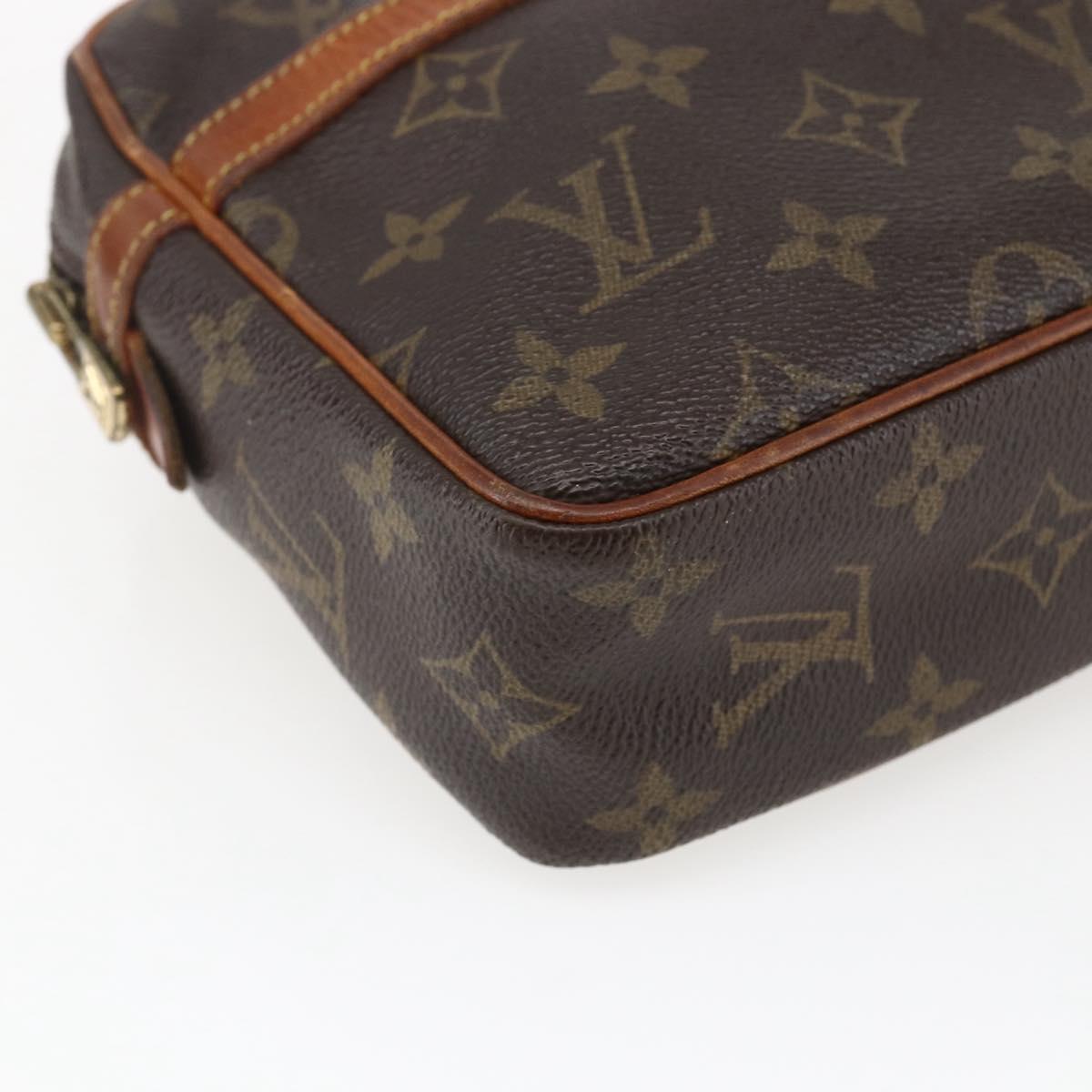 LOUIS VUITTON Monogram Compiegne 23 Clutch Bag M51847 LV Auth bs33130