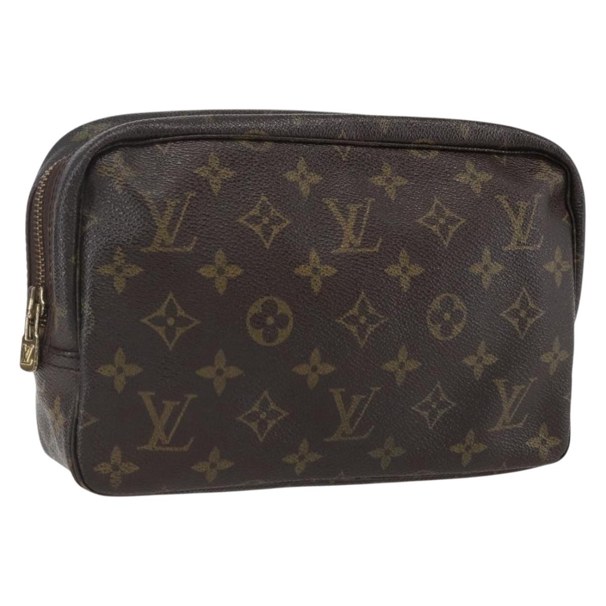 LOUIS VUITTON Monogram Trousse Toilette 23 Clutch Bag M47524 LV Auth bs33132