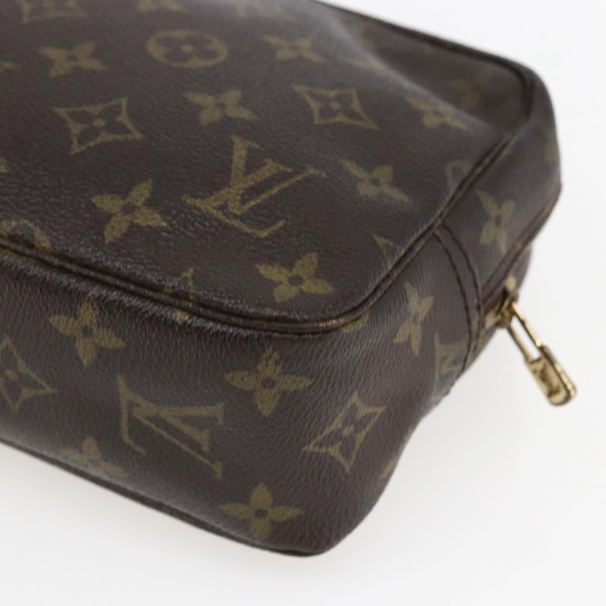 LOUIS VUITTON Monogram Trousse Toilette 23 Clutch Bag M47524 LV Auth bs33132