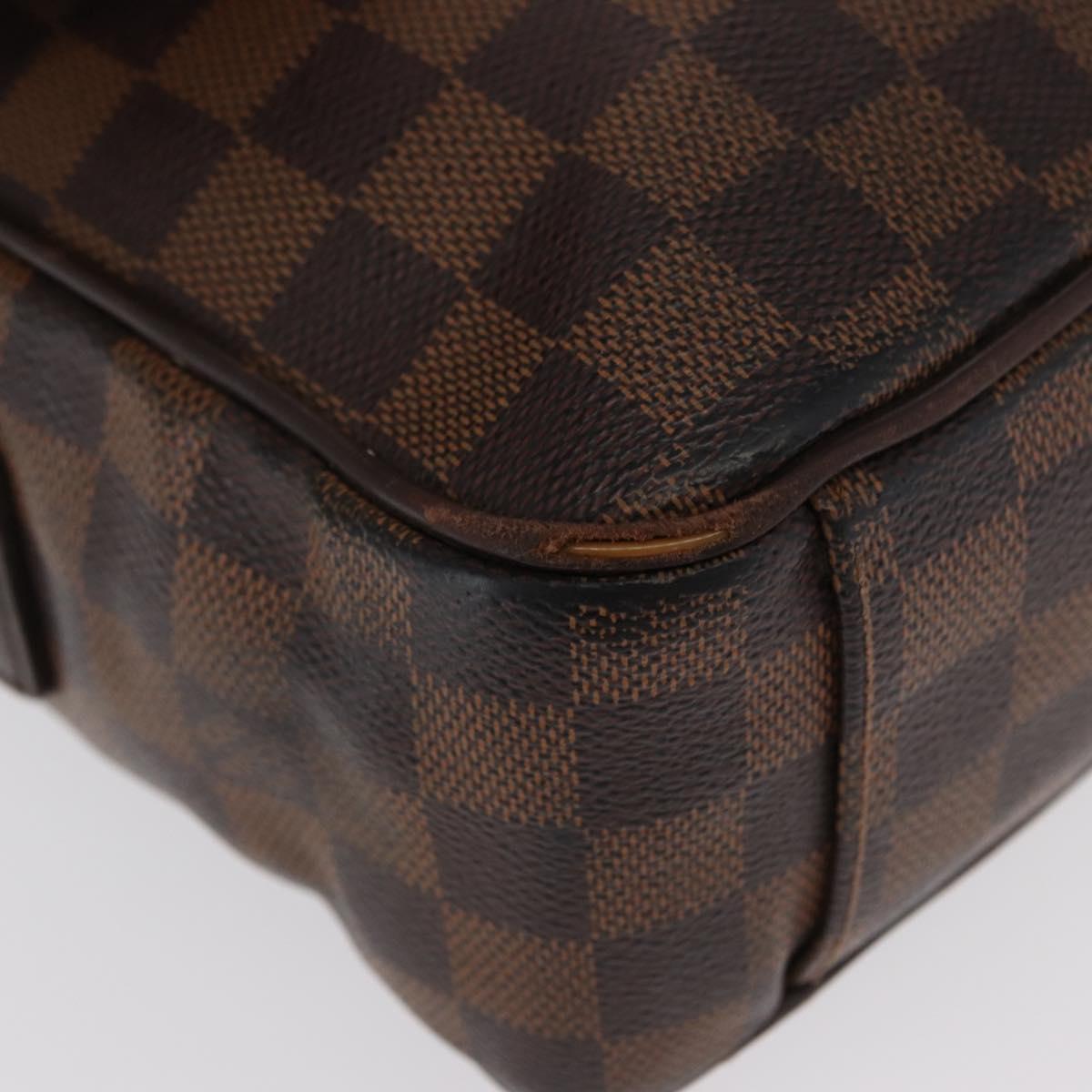 LOUIS VUITTON Damier Ebene Shelton MM Shoulder Bag N41149 LV Auth bs33154