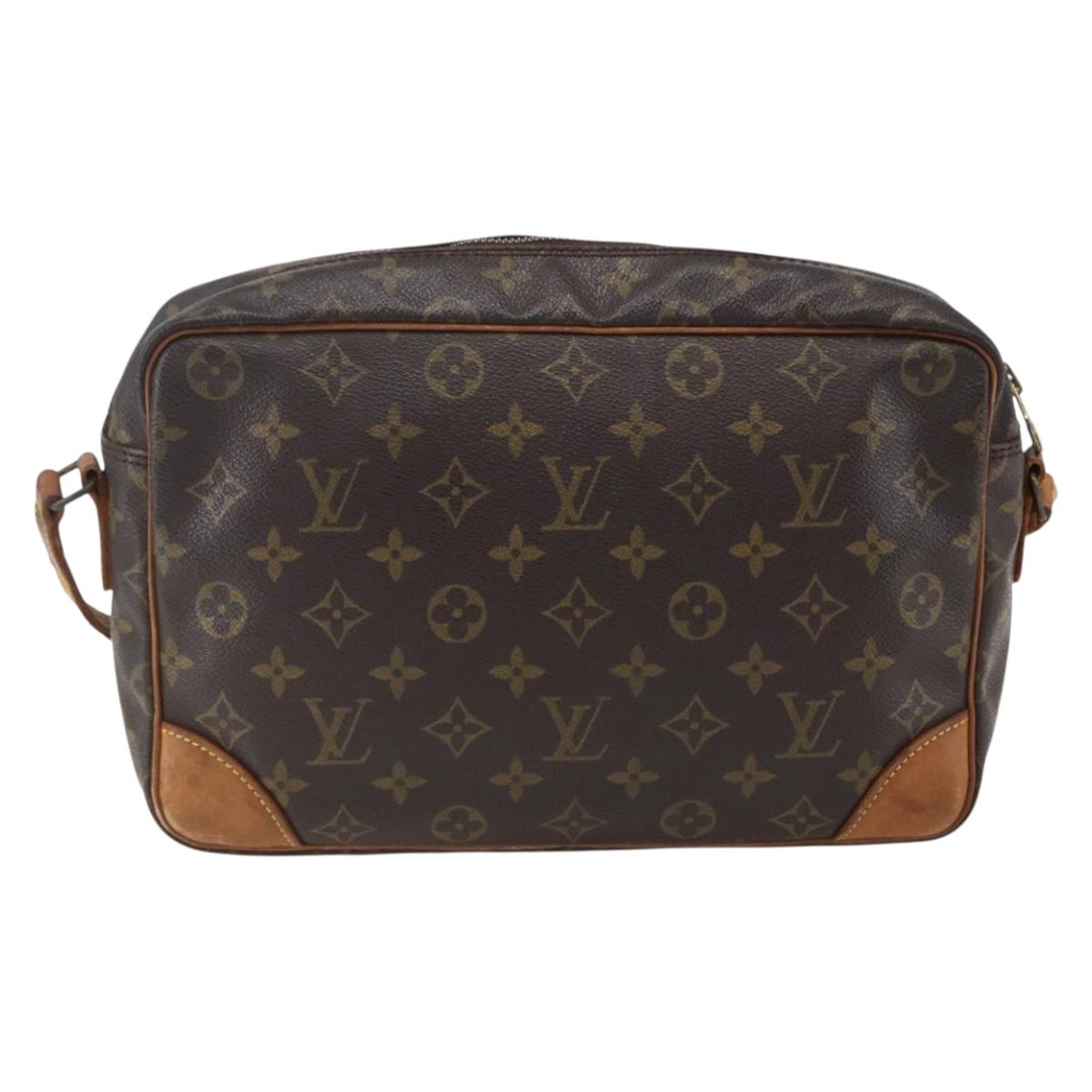 LOUIS VUITTON Monogram Trocadero 30 Shoulder Bag M51272 LV Auth bs33155