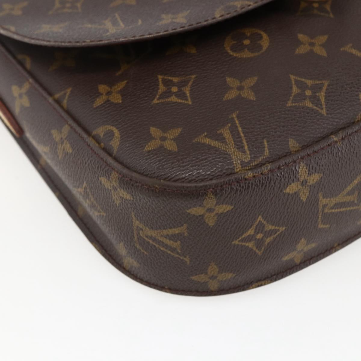 LOUIS VUITTON Monogram Saint Cloud GM Shoulder Bag M51242 LV Auth bs33157