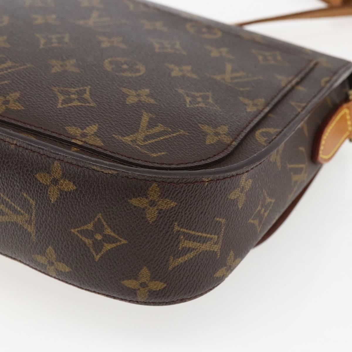 LOUIS VUITTON Monogram Saint Cloud GM Shoulder Bag M51242 LV Auth bs33157