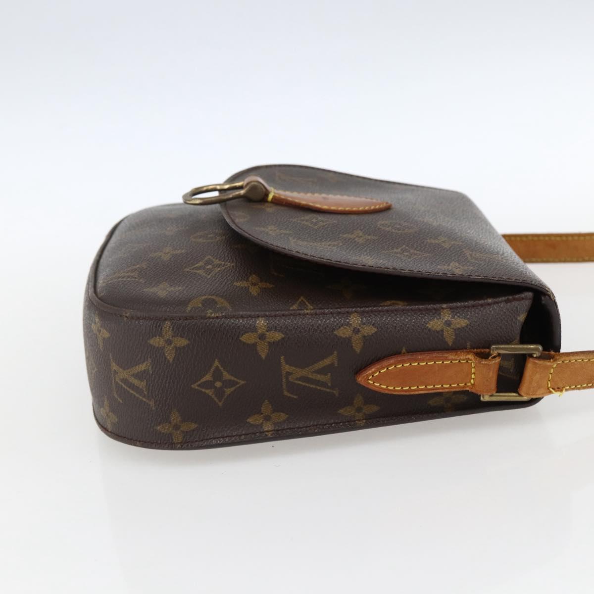 LOUIS VUITTON Monogram Saint Cloud GM Shoulder Bag M51242 LV Auth bs33157
