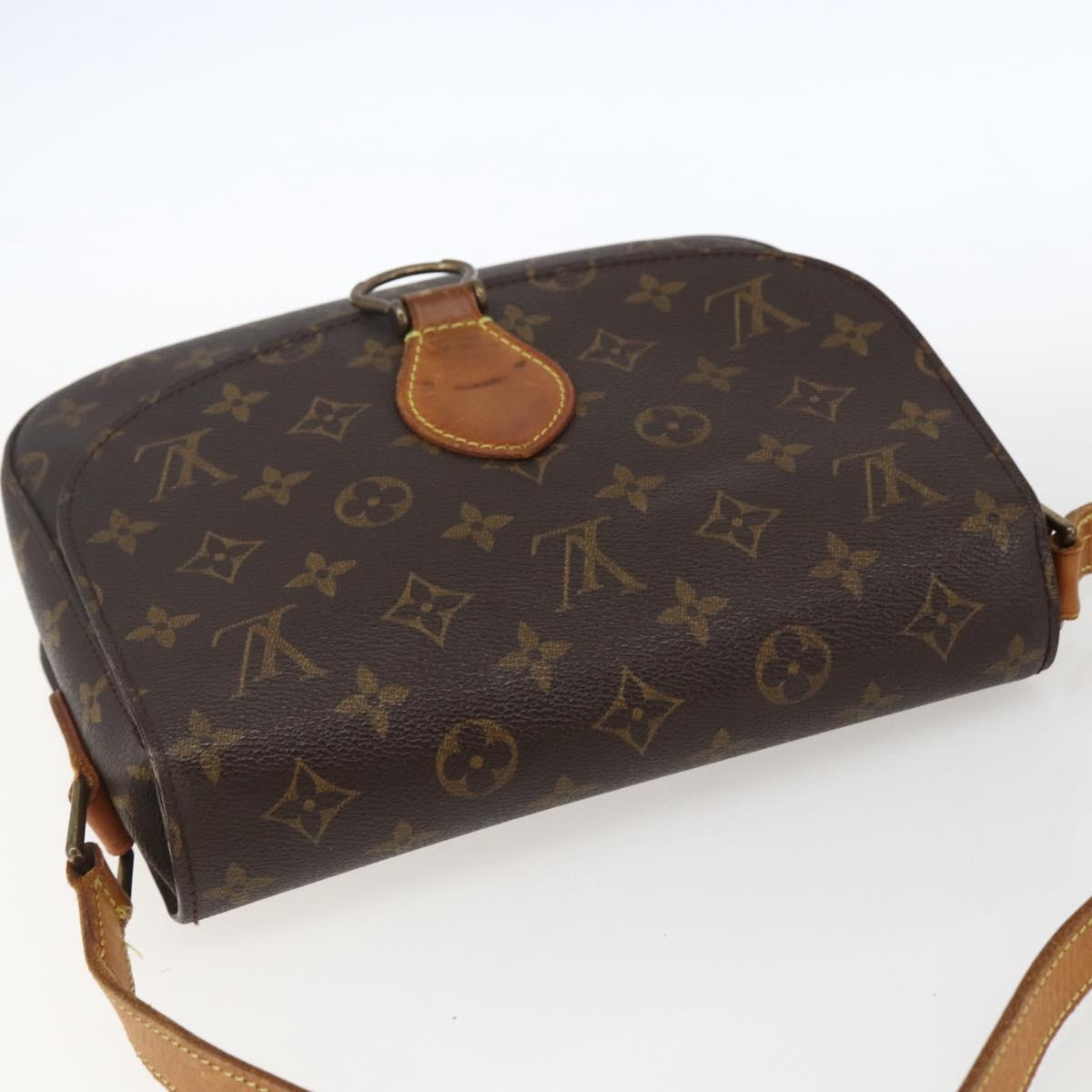 LOUIS VUITTON Monogram Saint Cloud GM Shoulder Bag M51242 LV Auth bs33157