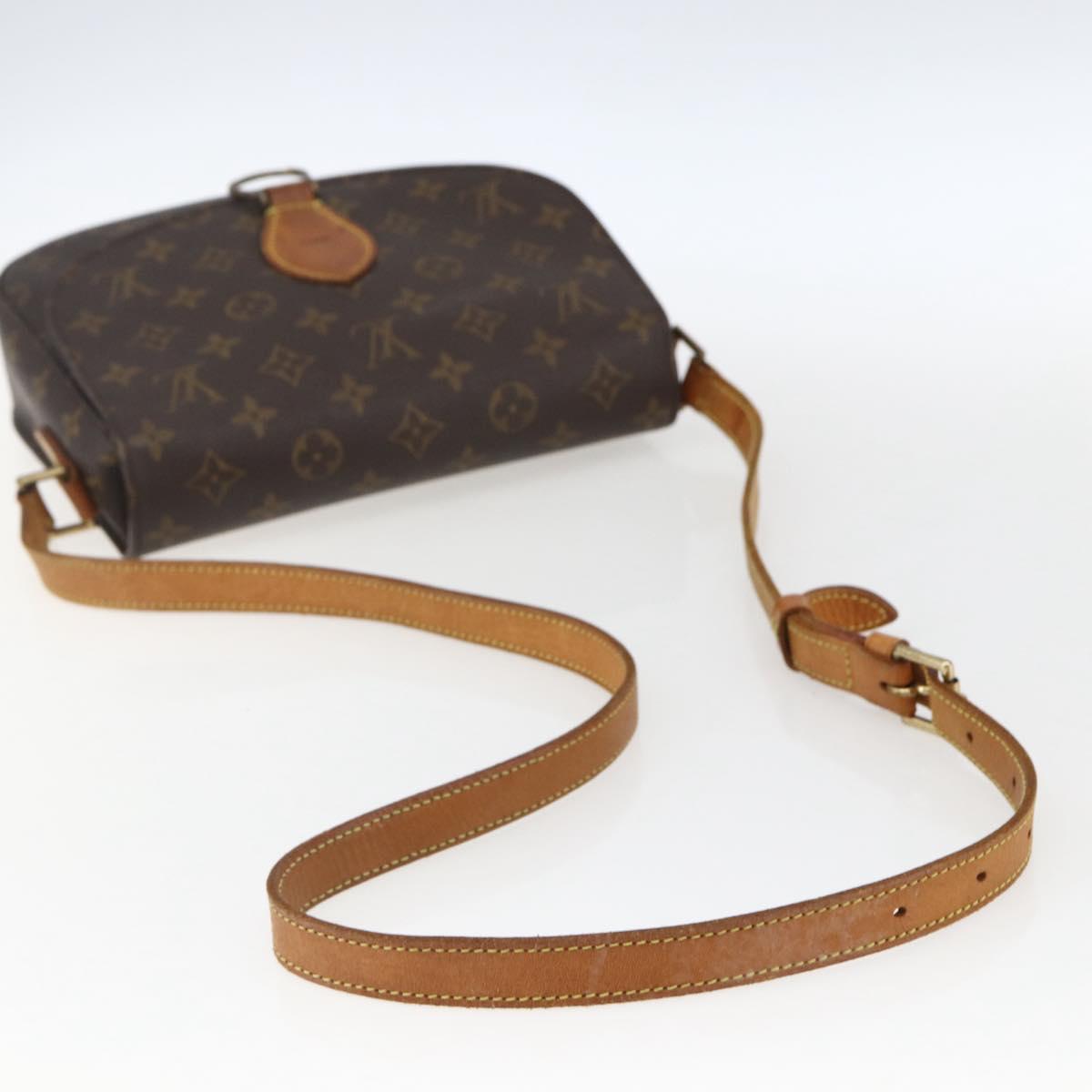 LOUIS VUITTON Monogram Saint Cloud GM Shoulder Bag M51242 LV Auth bs33157