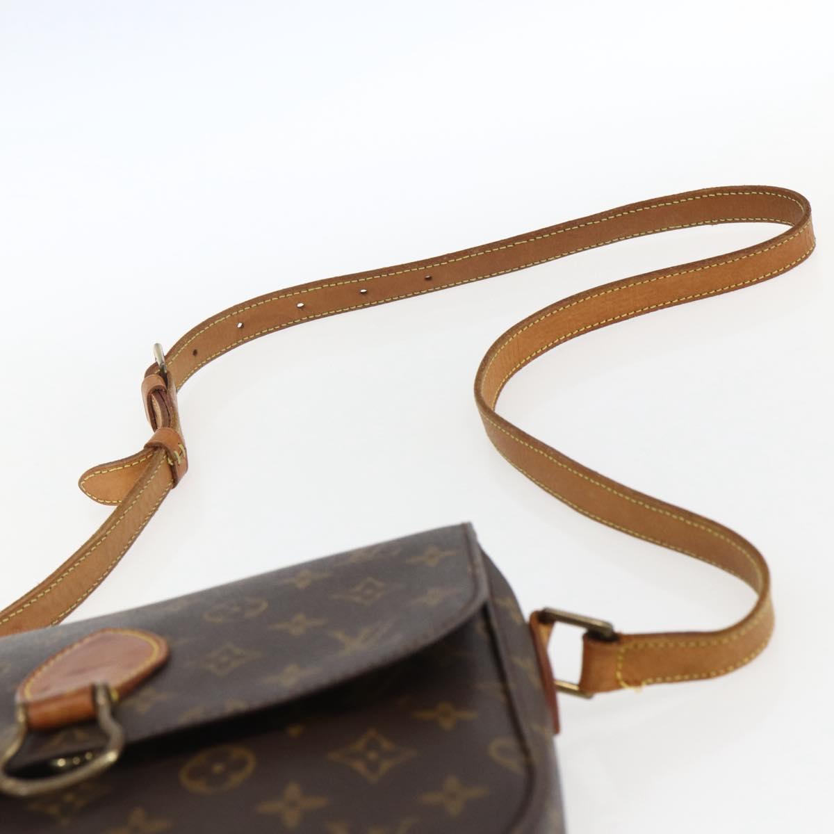 LOUIS VUITTON Monogram Saint Cloud GM Shoulder Bag M51242 LV Auth bs33157