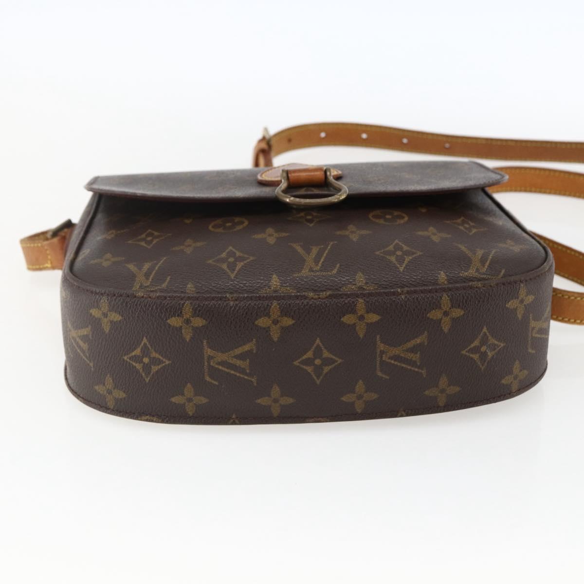 LOUIS VUITTON Monogram Saint Cloud GM Shoulder Bag M51242 LV Auth bs33157