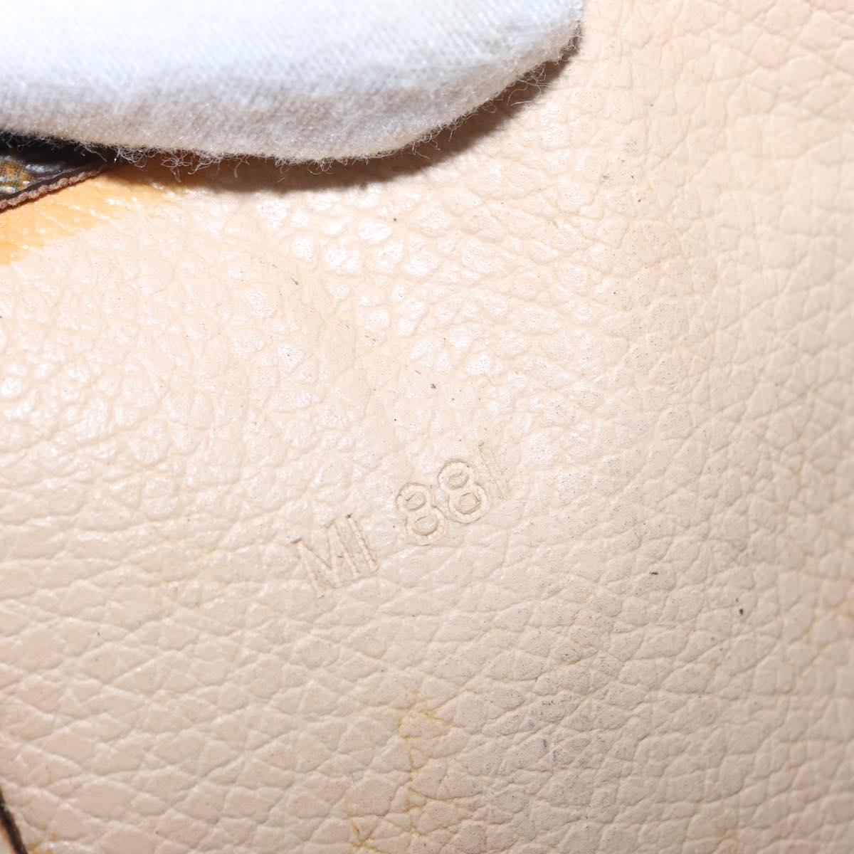 LOUIS VUITTON Monogram Sac Plat Hand Bag M51140 LV Auth bs33196