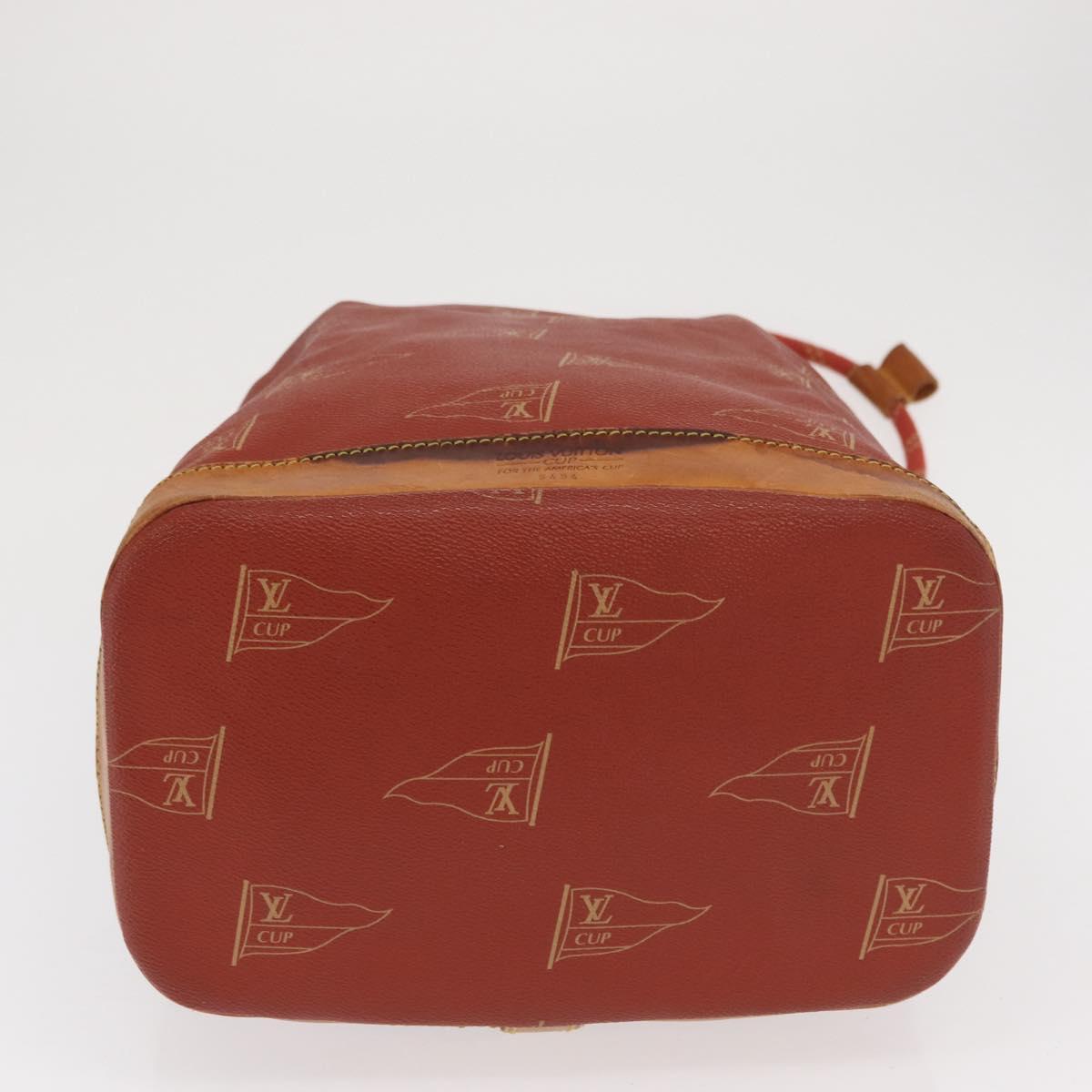 LOUIS VUITTON LV cup Saint Tropez Shoulder Bag Red M80026 LV Auth bs33198