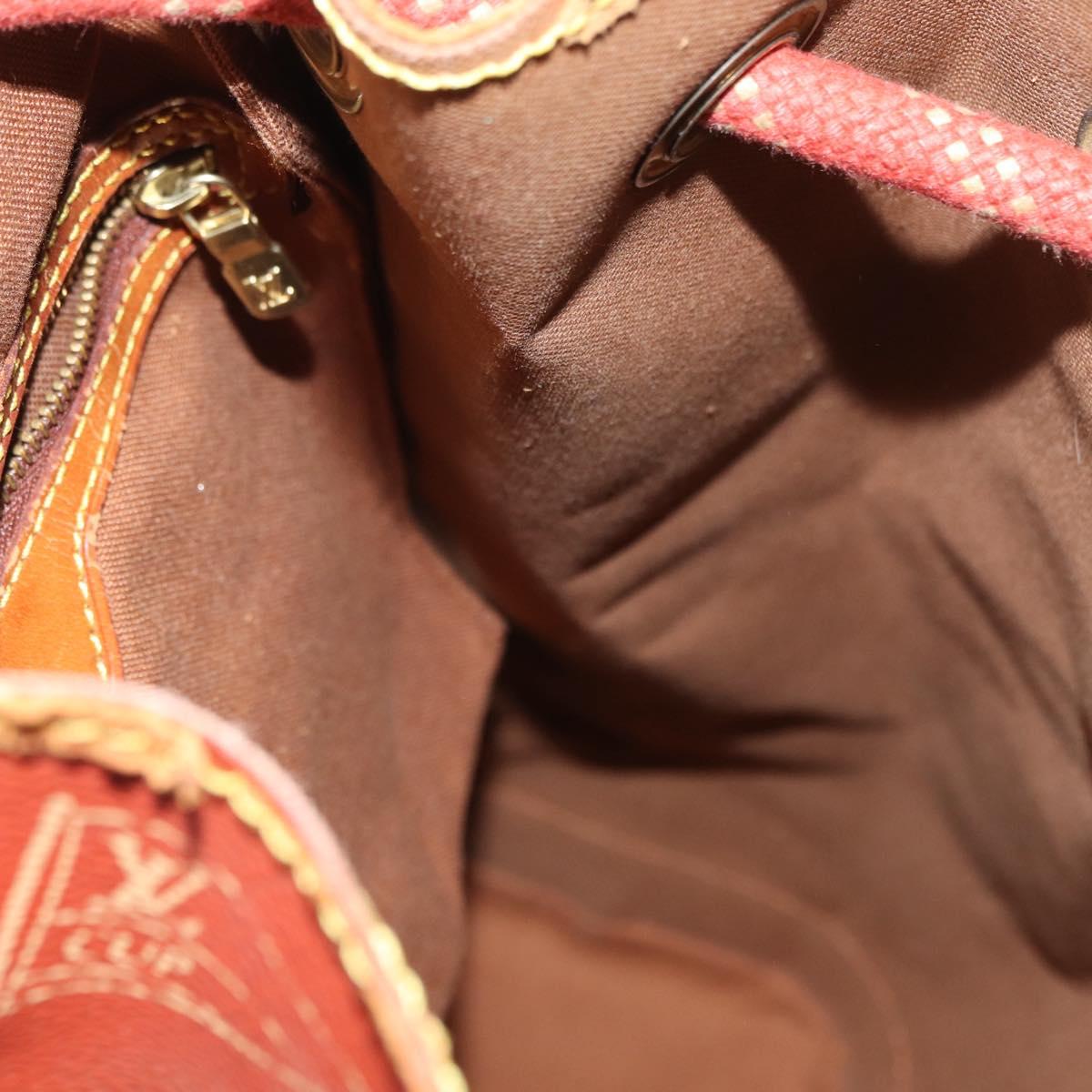 LOUIS VUITTON LV cup Saint Tropez Shoulder Bag Red M80026 LV Auth bs33198